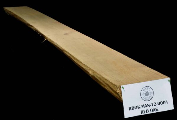 120" Oak Live Edge Mantel [RDOK-MAN-12-0001]