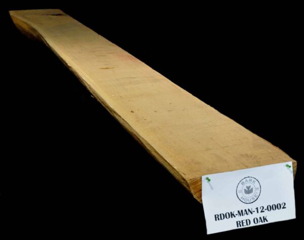 120" Oak Live Edge Mantel [RDOK-MAN-12-0002]