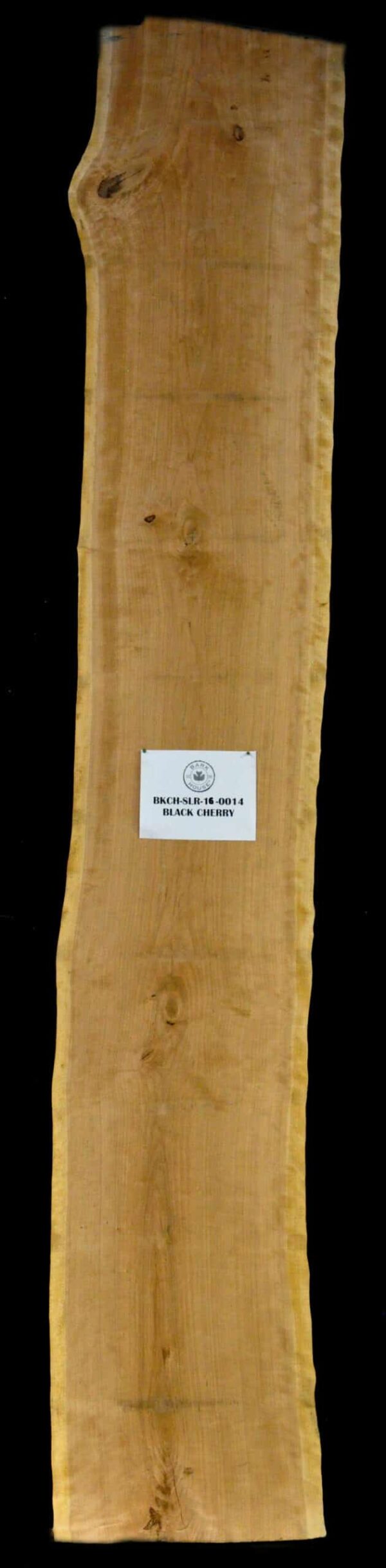 143" Cherry Live Edge Slab [BKCH-SLR-16-0014]