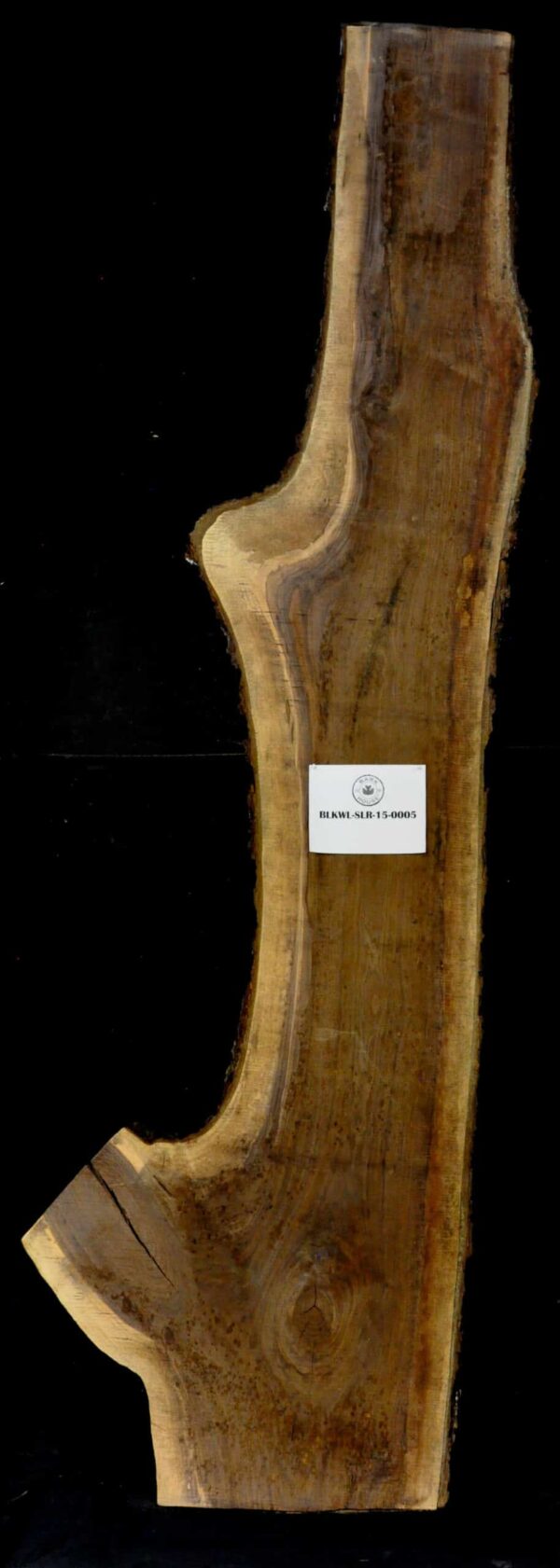 150"  Walnut Live Edge Slab Irregular [BKWL-SLR-15-0005]