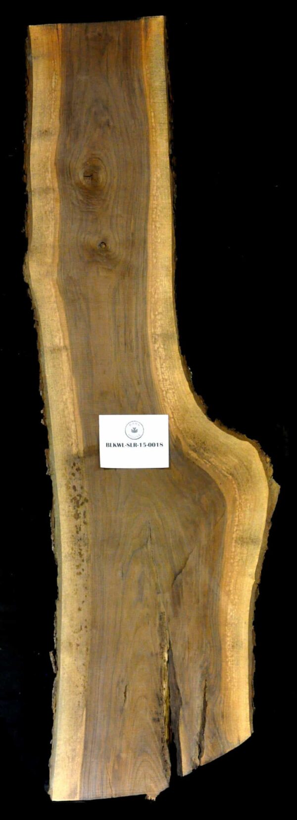 120" Walnut Live Edge Slab [BKWL-SLR-15-0018]
