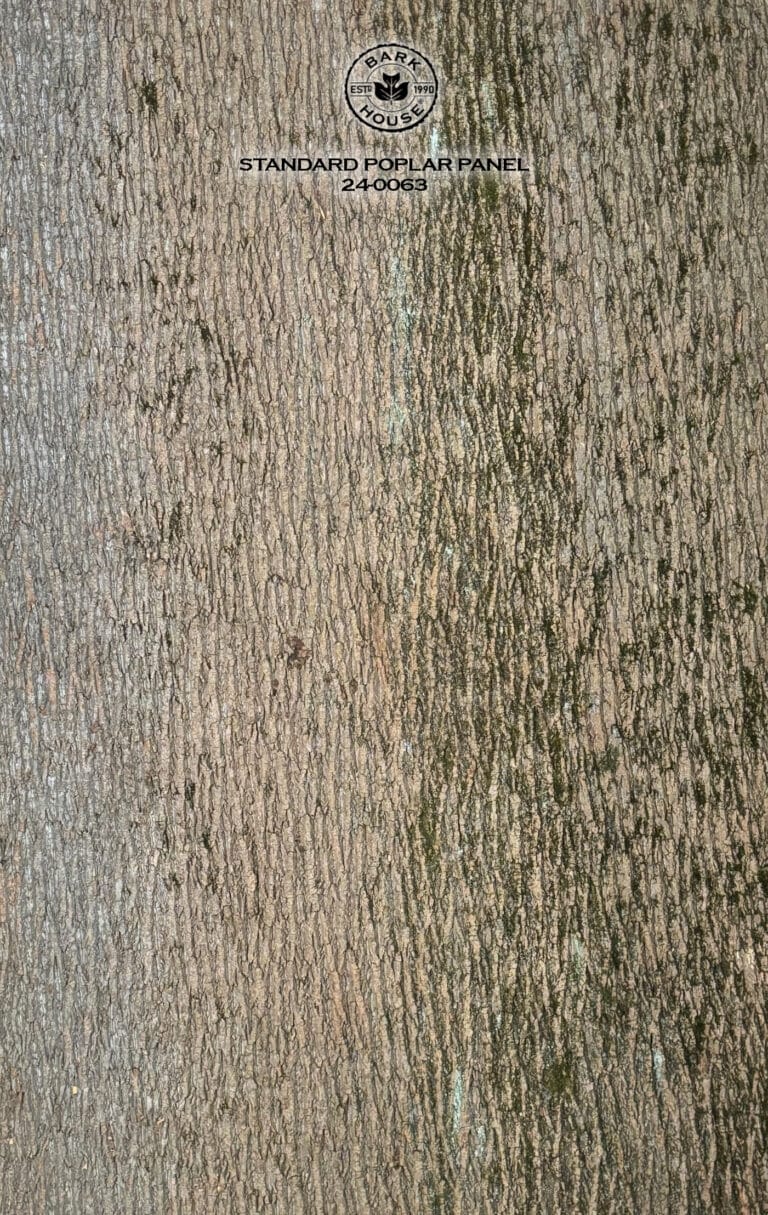 Bark House poplar bark panel SKU POPP-STD-24-0063