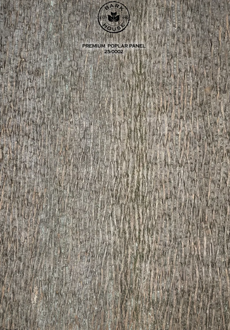Bark House poplar bark panel SKU POPP-PRE-25-0002
