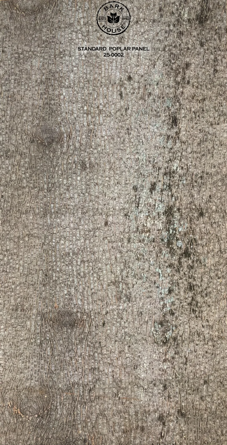 Bark House poplar bark panel SKU POPP-STD-25-0002