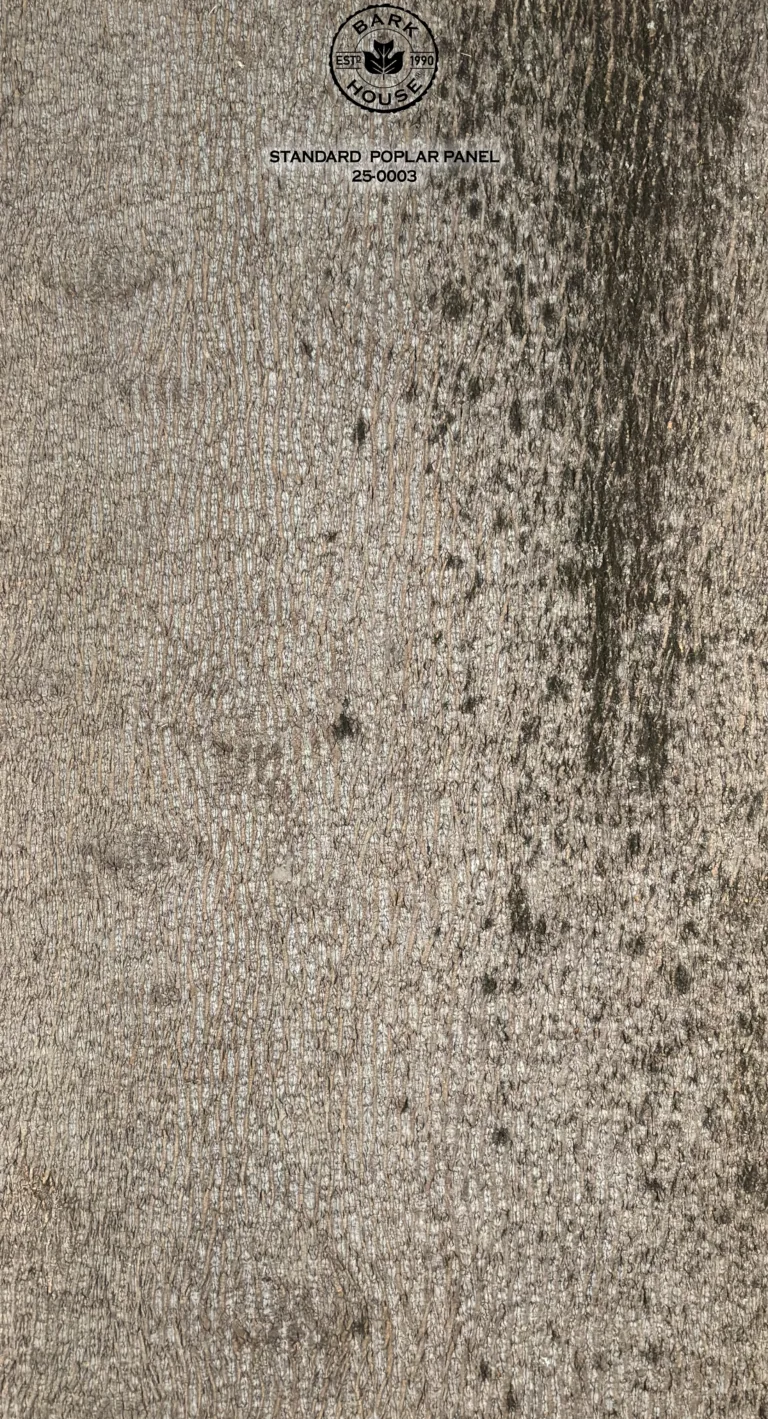 Bark House poplar bark panel SKU POPP-STD-25-0003