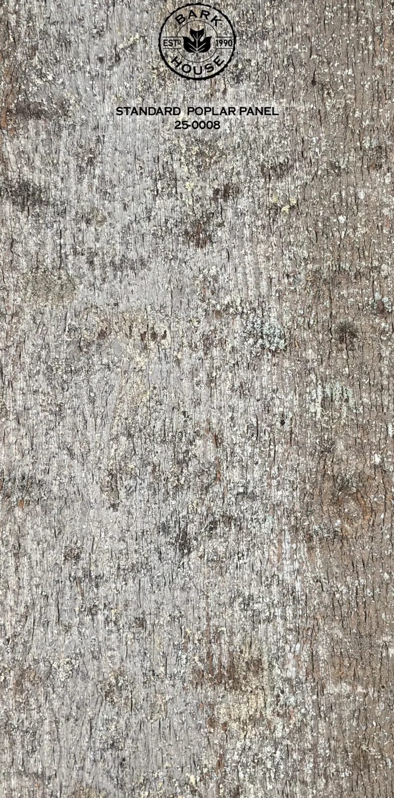 Bark House poplar bark panel SKU POPP-STD-25-0008