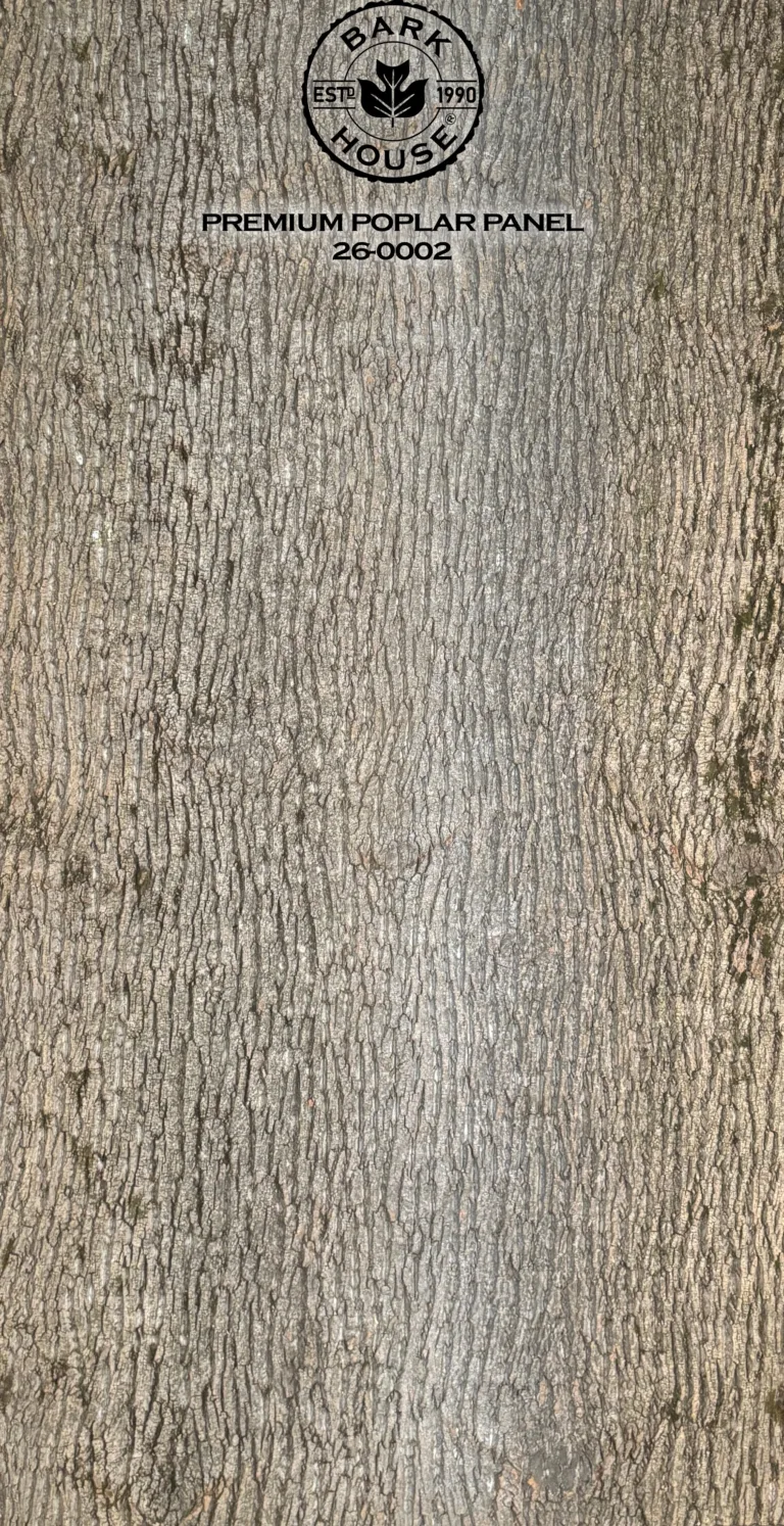 Bark House poplar bark panel SKU POPP-PRE-26-0002