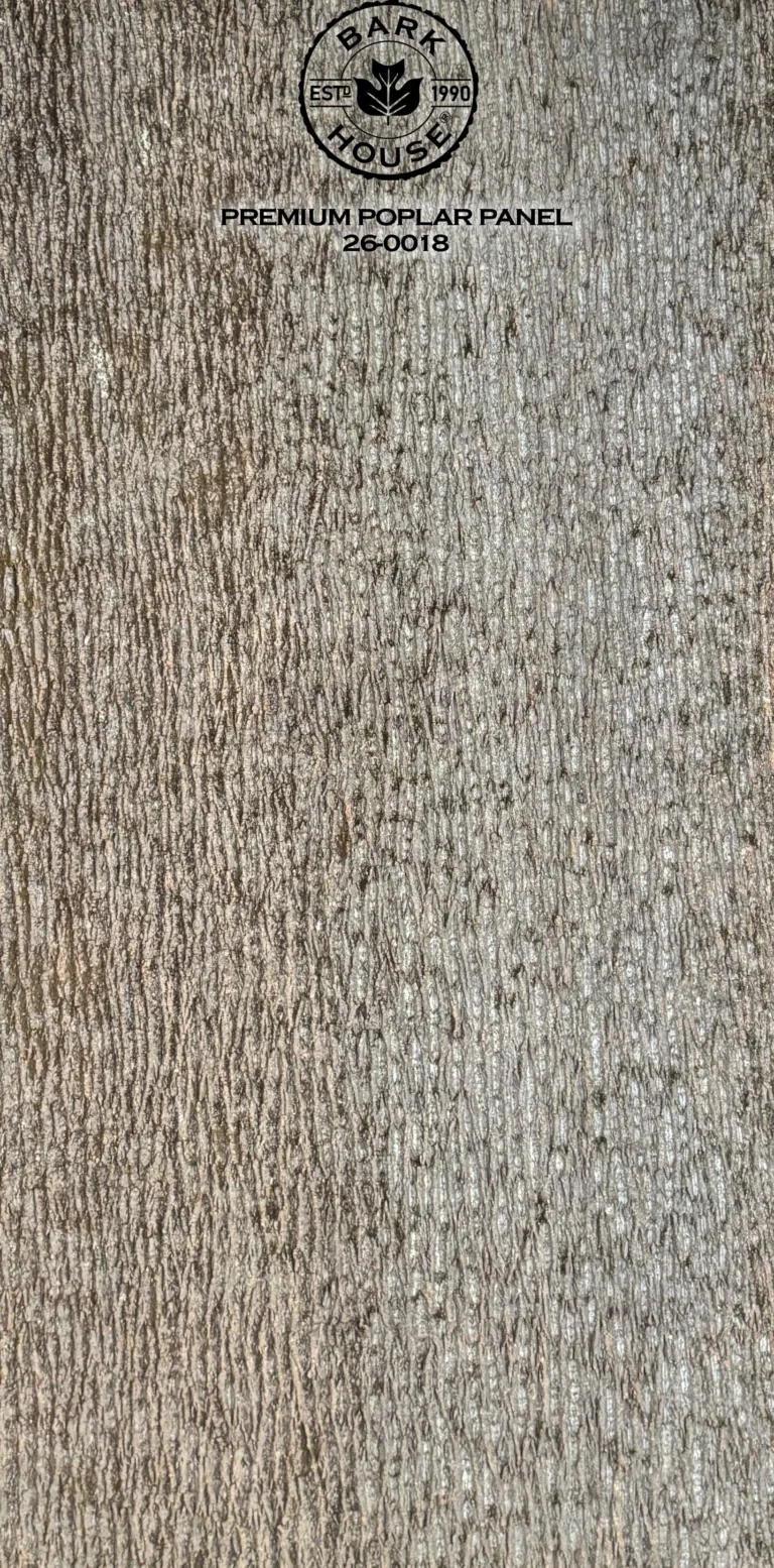 Bark House poplar bark panel SKU POPP-PRE-26-0018