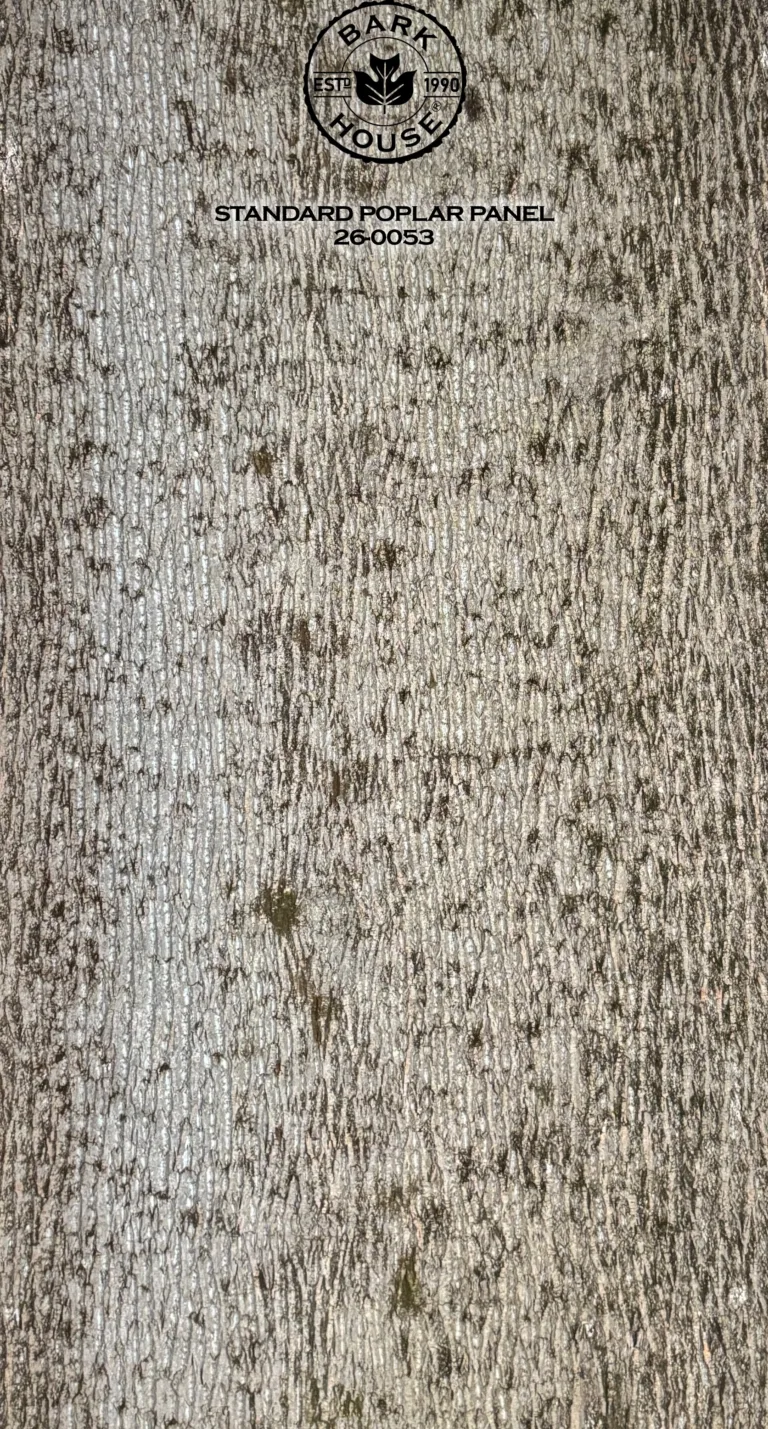 Bark House poplar bark panel SKU POPP-STD-26-0053